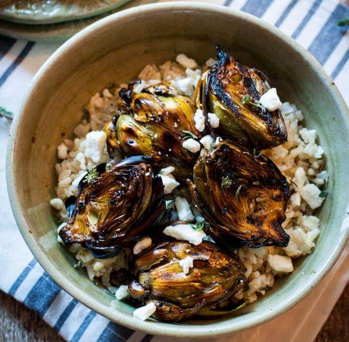Balsamic Grilled Artichokes
