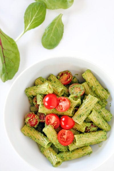 Broccoli Pesto Pasta Recipe - Well Vegan