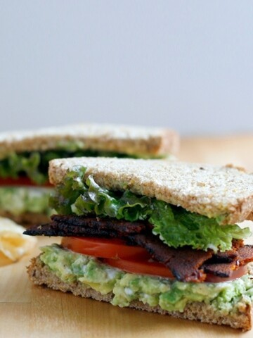 Vegan BLTA Sandwich