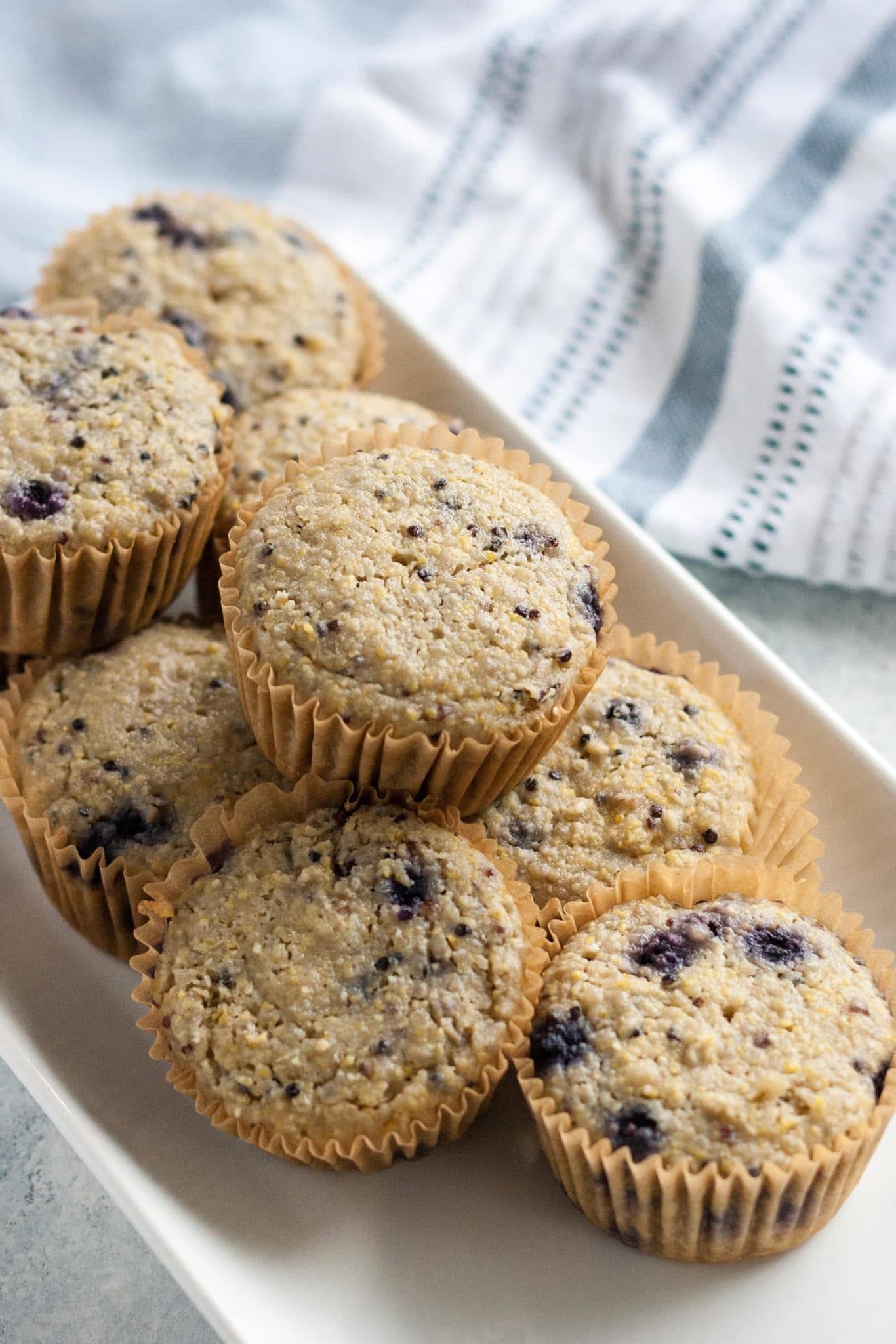 Blueberry Quinoa Muffins (Glutenfree) Recipe Well Vegan