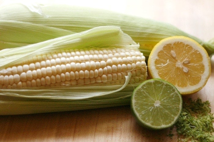grilled corn with citrus 