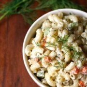vegan macaroni salad