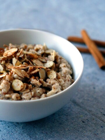 Nutty Horchata Oatmeal
