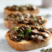mushroom toast