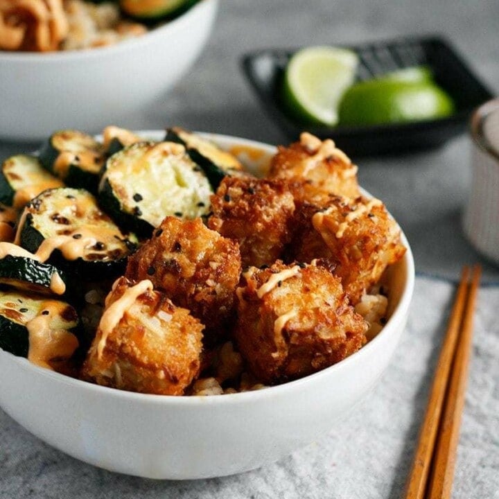 Coconut Crusted Tofu with Sweet Chili Sauce Recipe Well Vegan