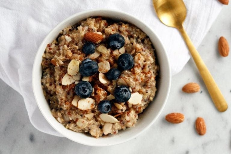 Millet and Quinoa with Dates and Almonds Recipe Well Vegan