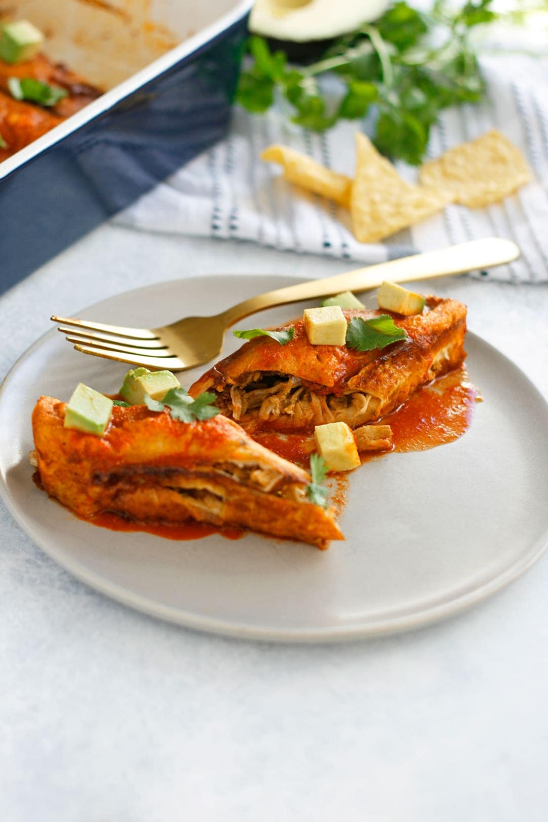 Vegan Enchiladas with Jackfruit and Black Beans Recipe Well Vegan