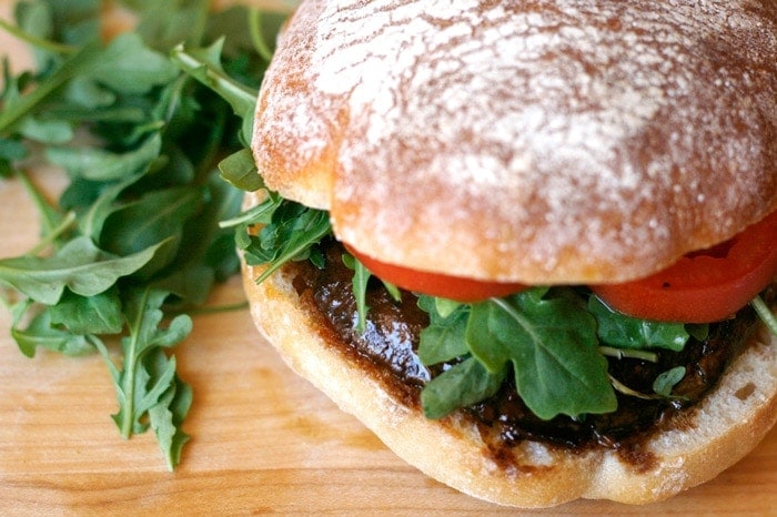 Grilled Portobello Mushroom Burger With Basil Aioli Recipe Well Vegan