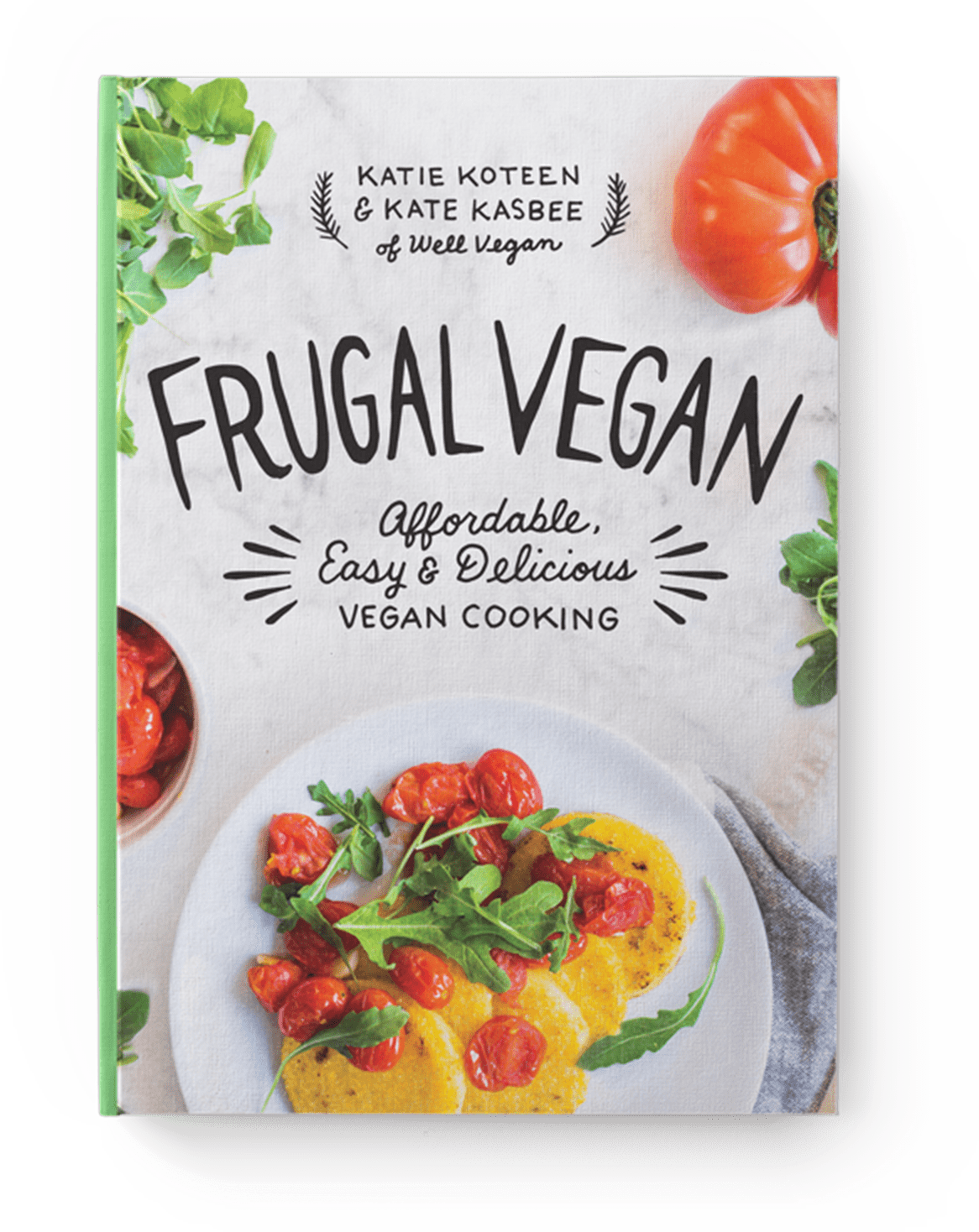 frugal vegan cookbook cover