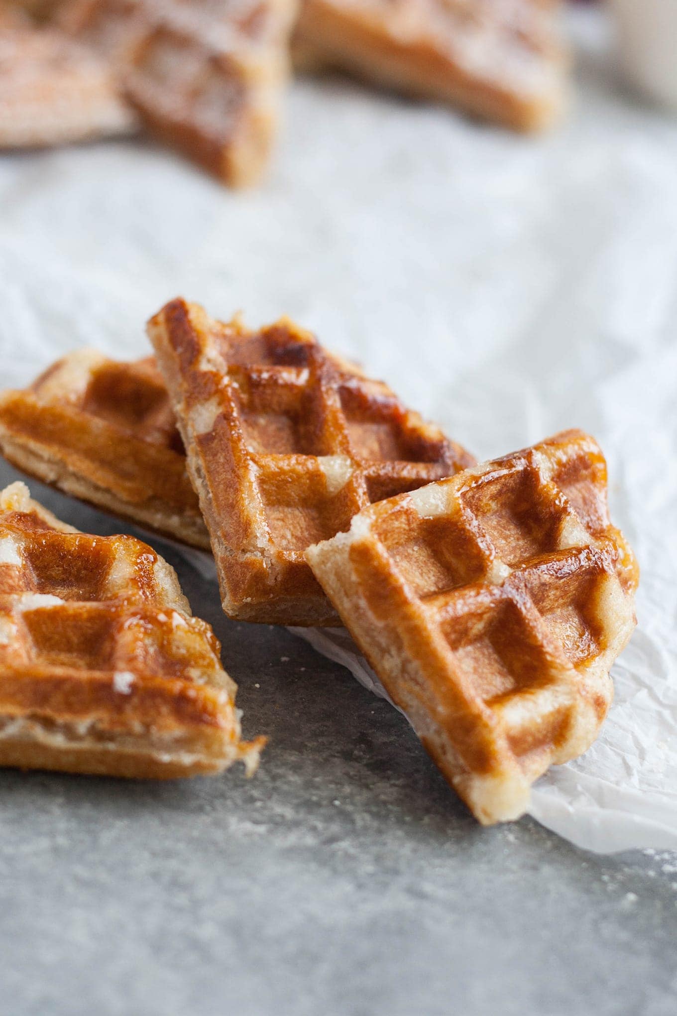 Liege Waffles Belgian Sugar Waffles Recipe Well Vegan