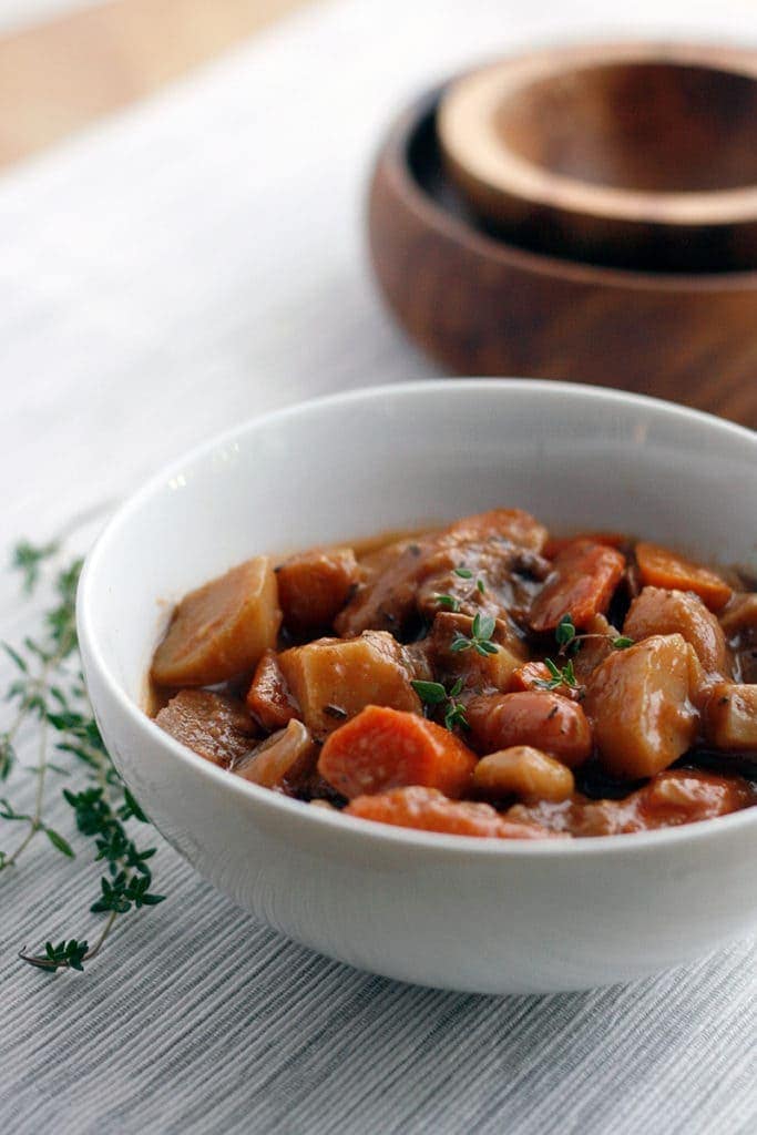 Seitan Portobello Stew Recipe Well Vegan