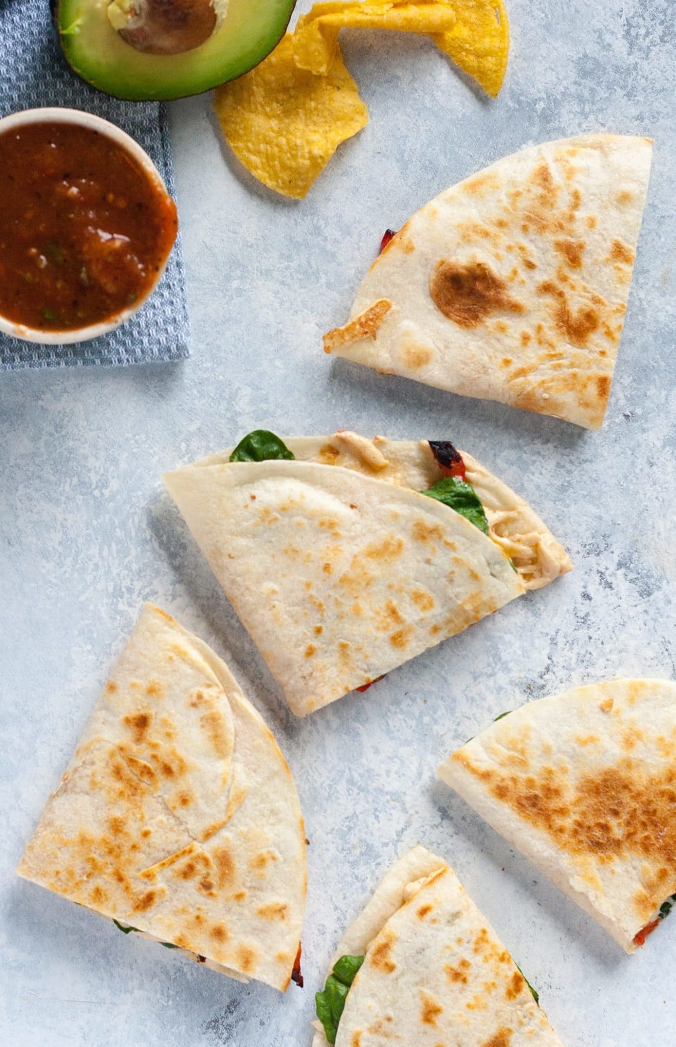 Plantain & Roasted Red Pepper Quesadillas Recipe Well Vegan