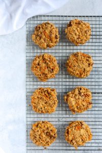 Carrot Cake Breakfast Cookies Recipe - Well Vegan