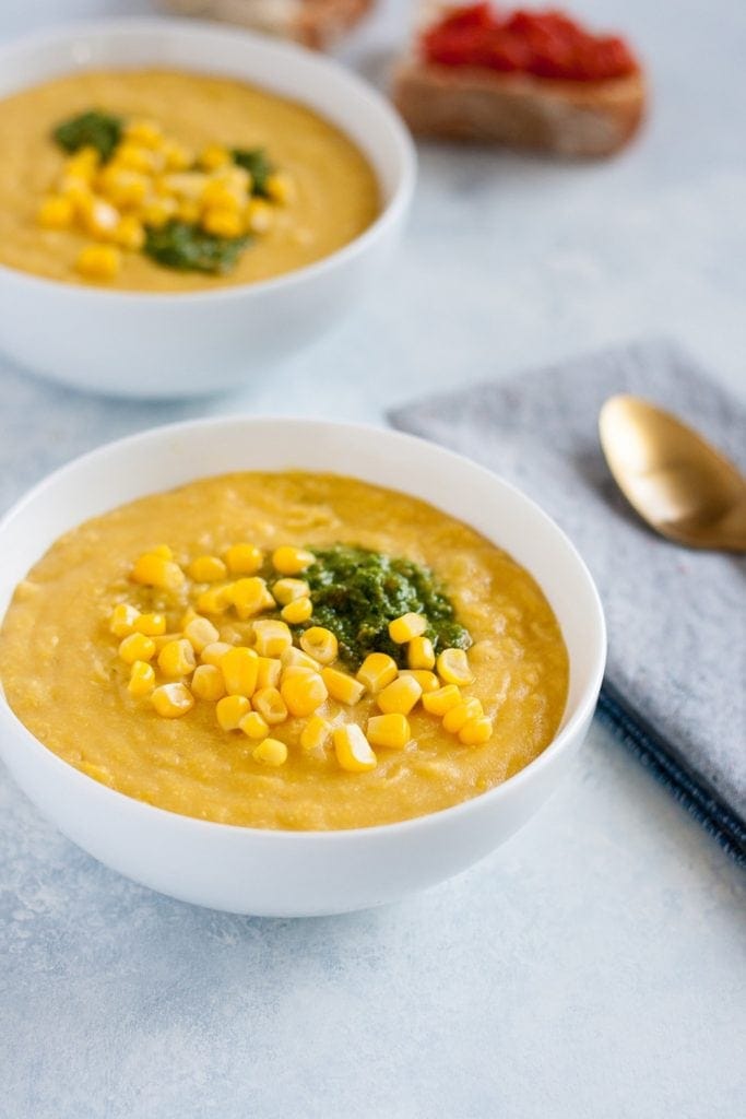 sweet corn soup