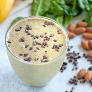 Cacao Almond Spinach Smoothie