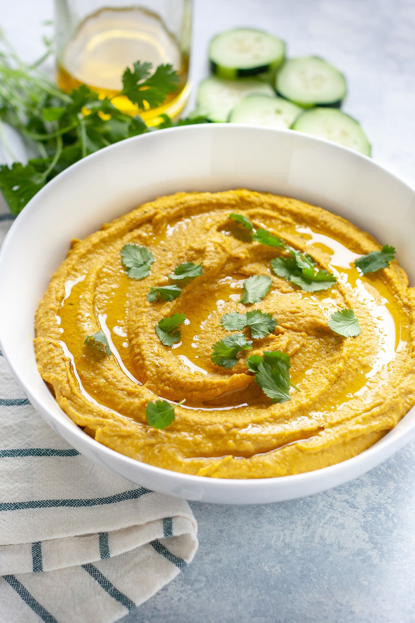 Spicy Curry Hummus 