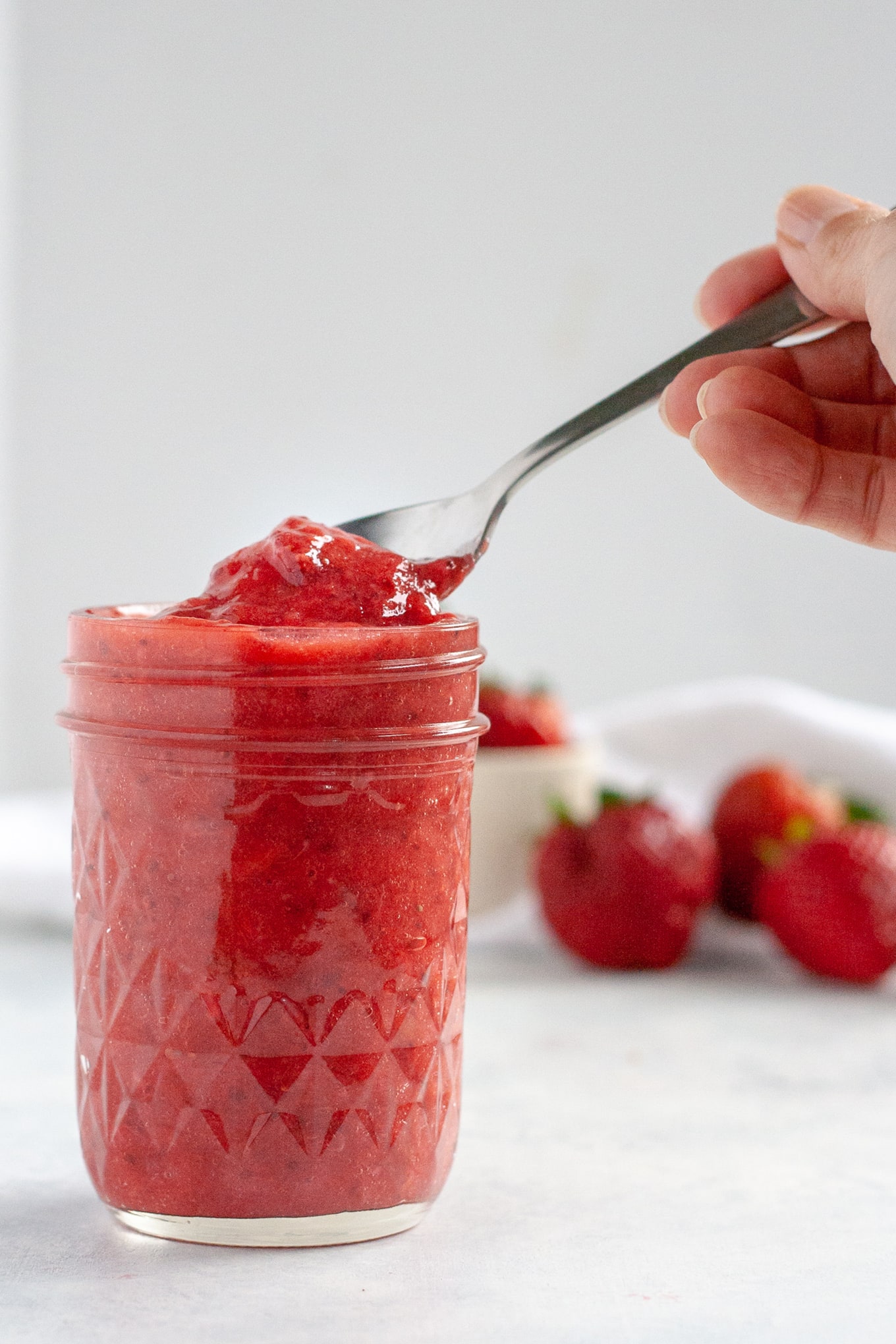 strawberry rhubarb jam