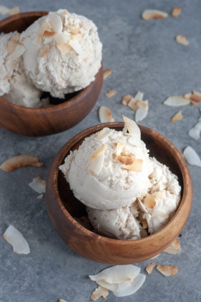 Toasted Coconut Ice Cream Recipe - Well Vegan