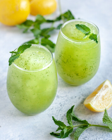 Aloe Vera Lemonade Slush