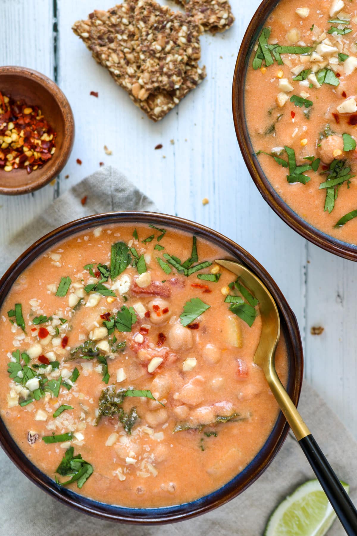 spicy peanut soup