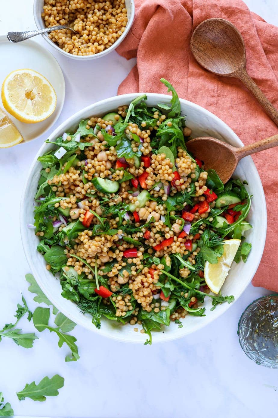 potluck mediterranean couscous salad