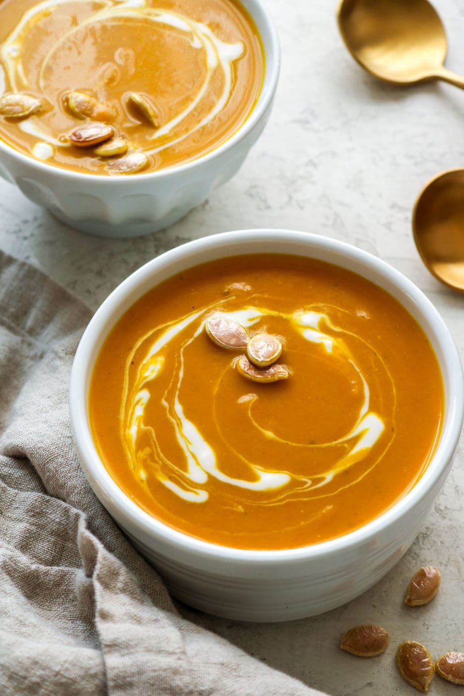 Roasted Kabocha Squash Soup Recipe Well Vegan