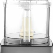 food processor on a counter.