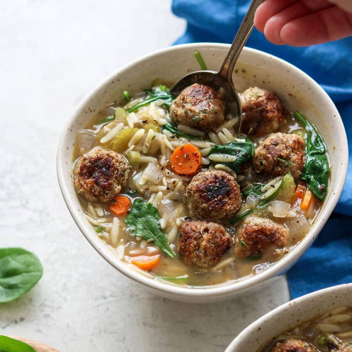 Minestra Maritata (Italian Wedding Soup)