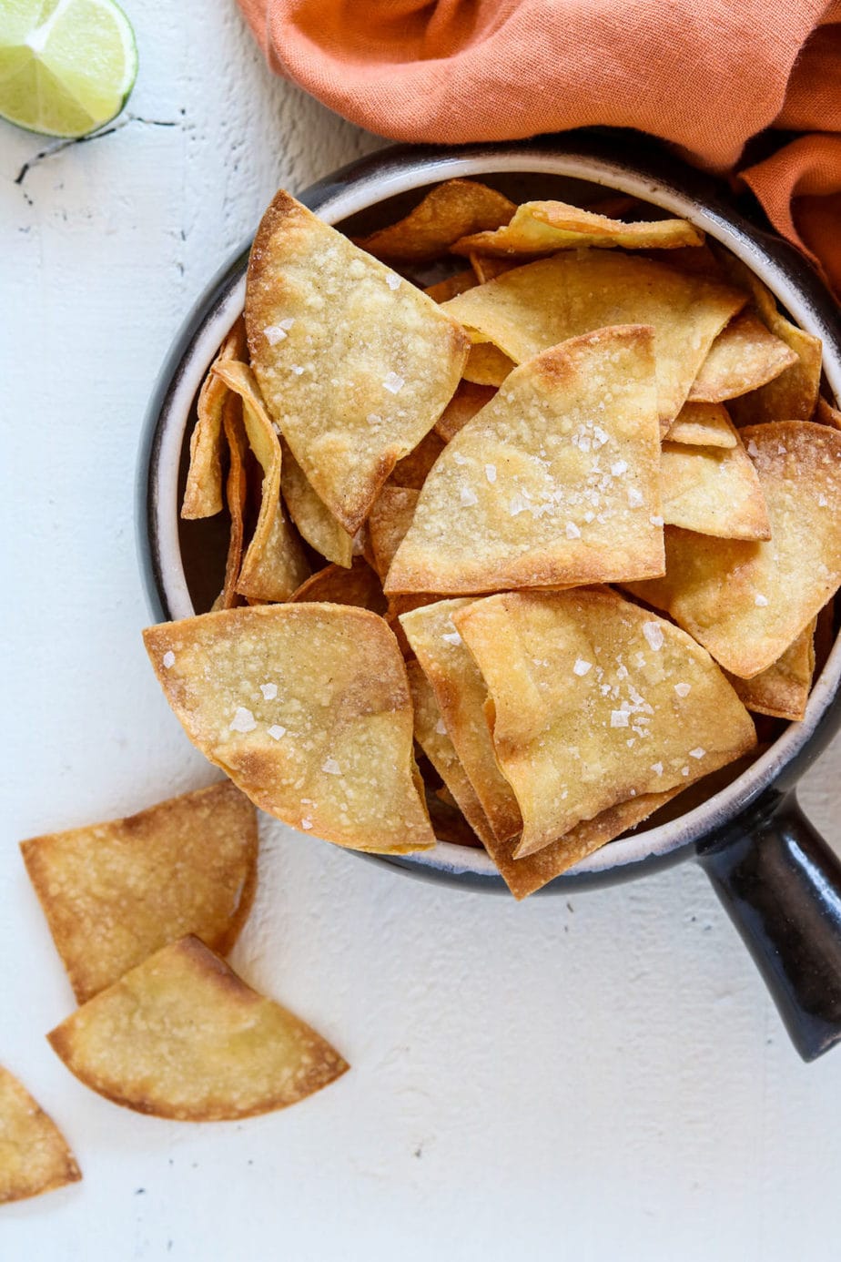 Homemade Baked Tortilla Chips Recipe Well Vegan