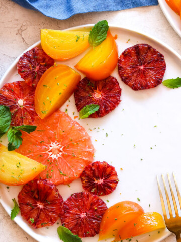 Beet and Citrus Salad with Mint