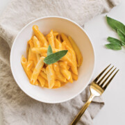 penne with pumpkin cream sauce