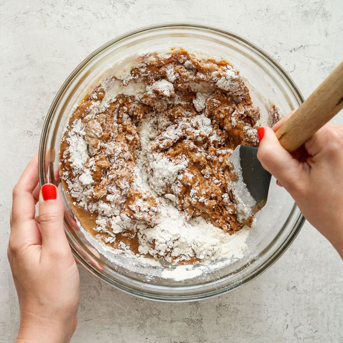 flaxseed cookie batter