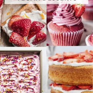 vegan strawberry desserts