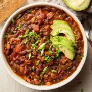 slow cooker chili