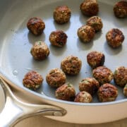 easy vegan meatballs.