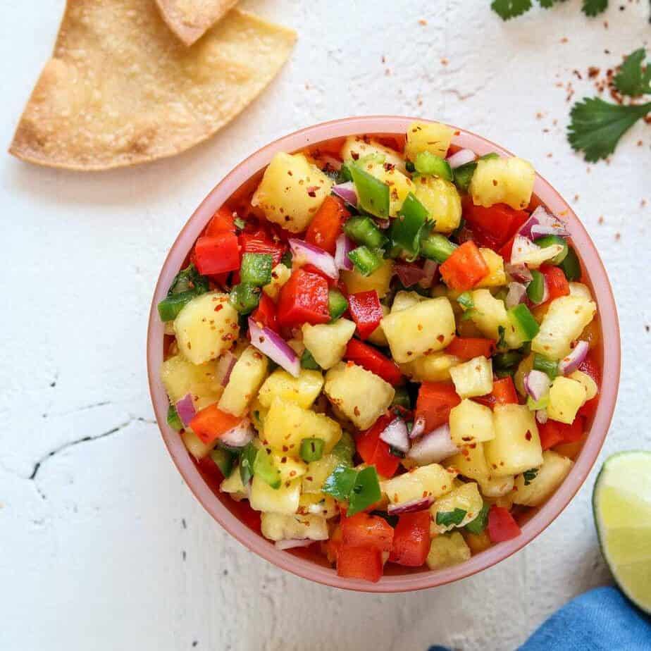 fresh pineapple salsa