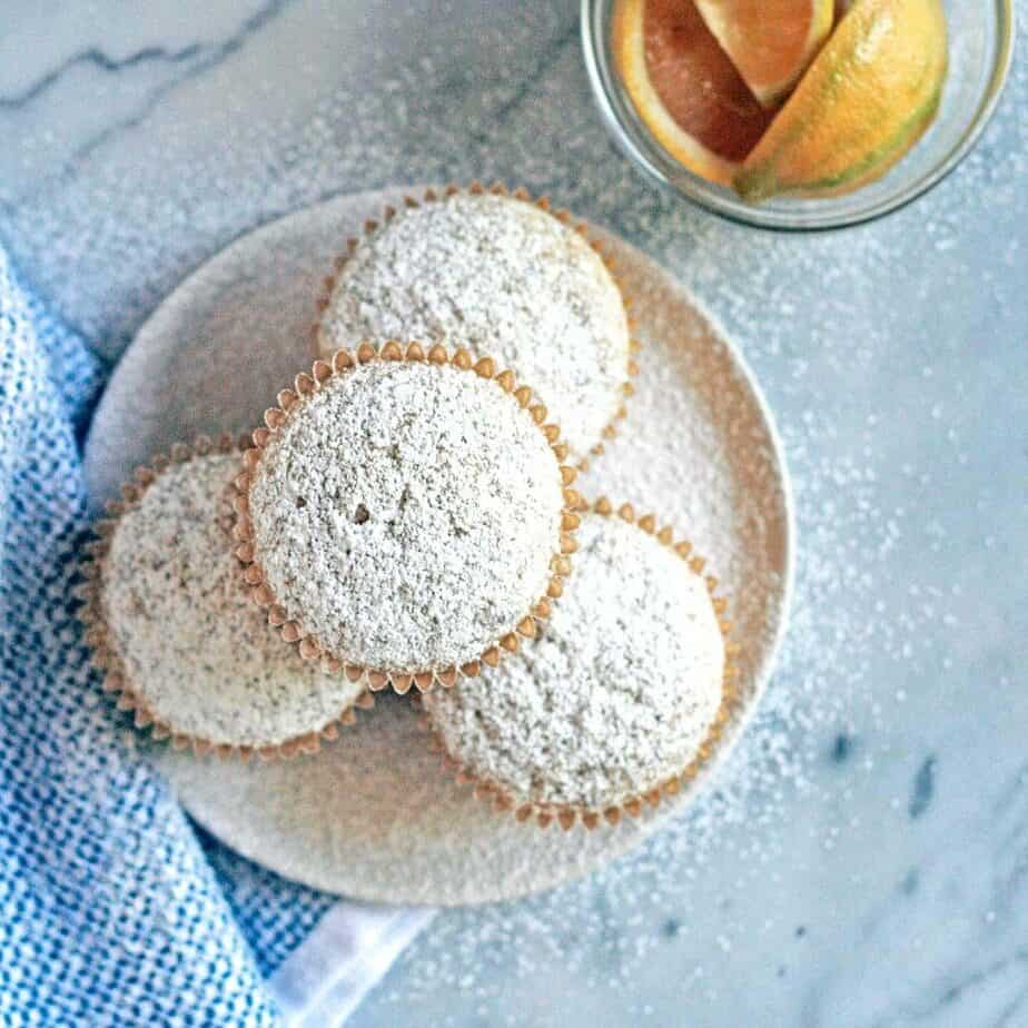 Lemon Chia Cupcakes