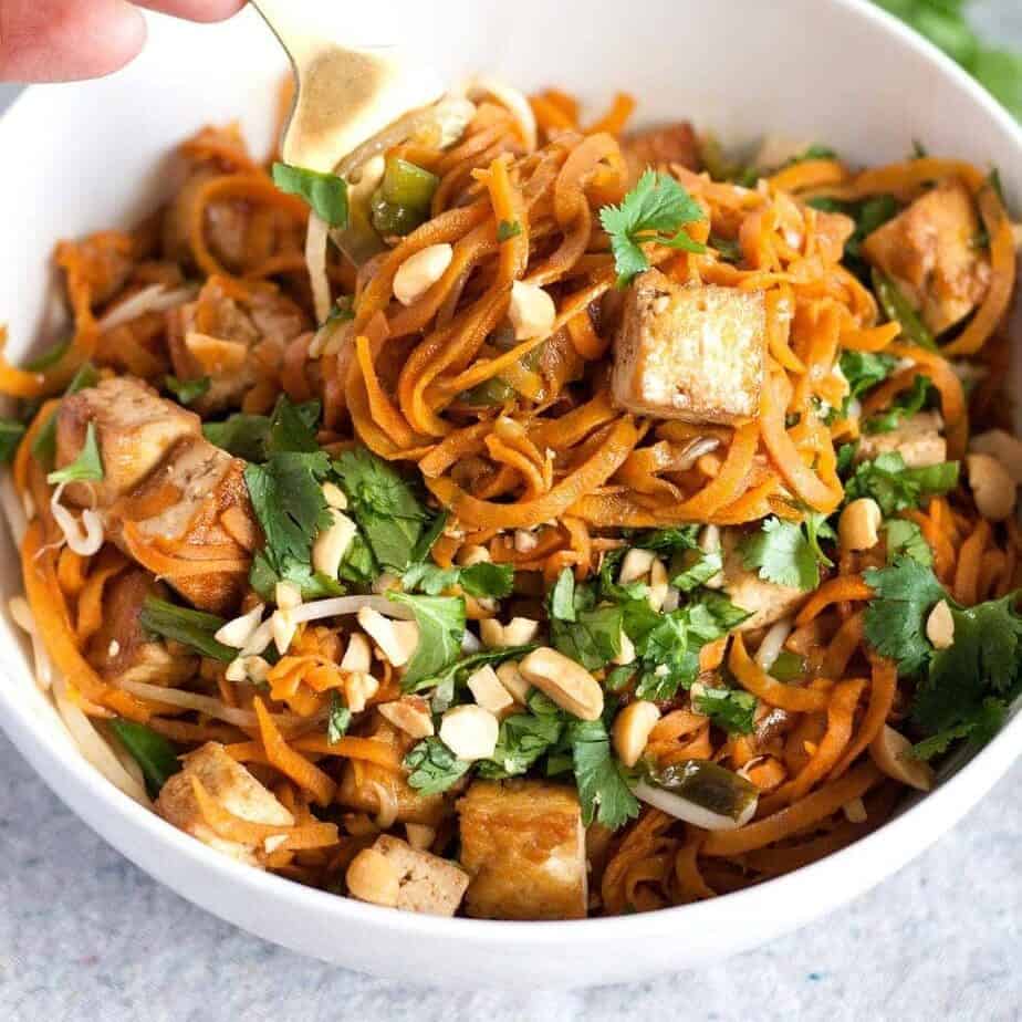 vegan pad thai gluten free